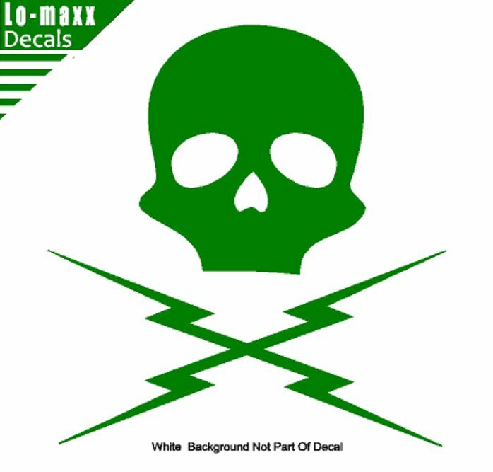 Death Proof Various Sizes & Colors Durable High Performance Die Cut Vinyl Decal gallery