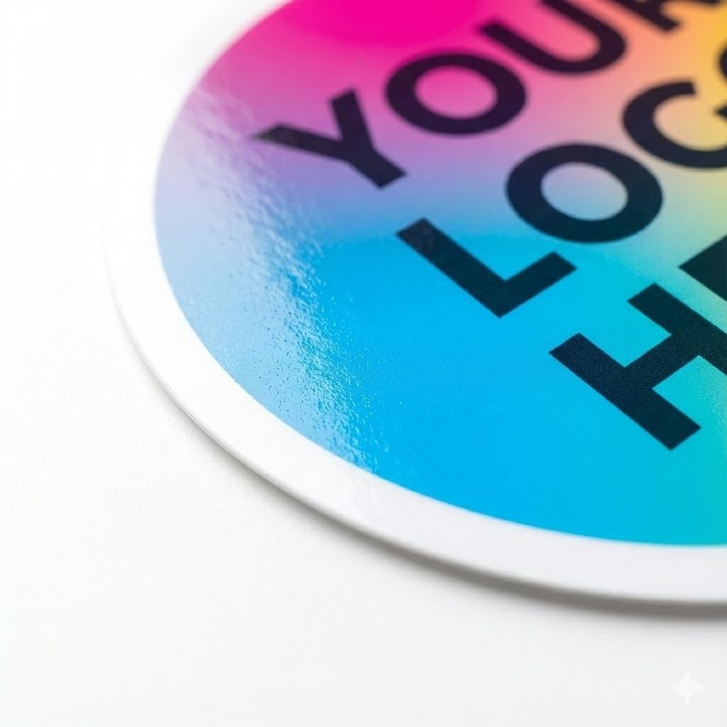 Custom Logo Stickers Vinyl Die Cut Decals Waterproof UV Resistant 2"-20" gallery