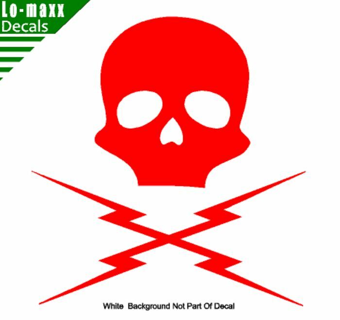 Death Proof Various Sizes & Colors Durable High Performance Die Cut Vinyl Decal gallery
