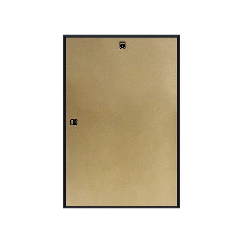 Mainstays 24x36 Picture Frame, Black Flat Profile Wall Photo Frame. gallery