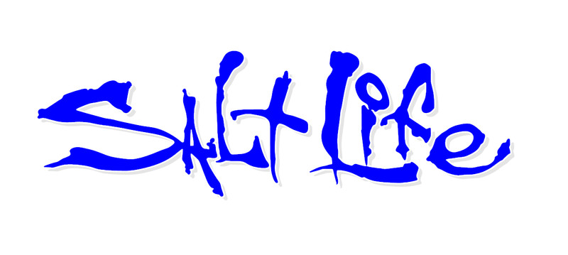 Salt Life Signature - CHOOSE Size & Color - Vinyl Decal Sticker - FREE S/H gallery