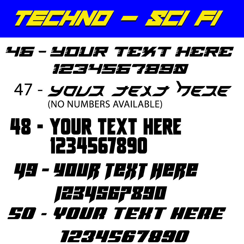 Custom Text Vinyl Lettering Sticker Decal Window Trailer Business Car Name Boat gallery