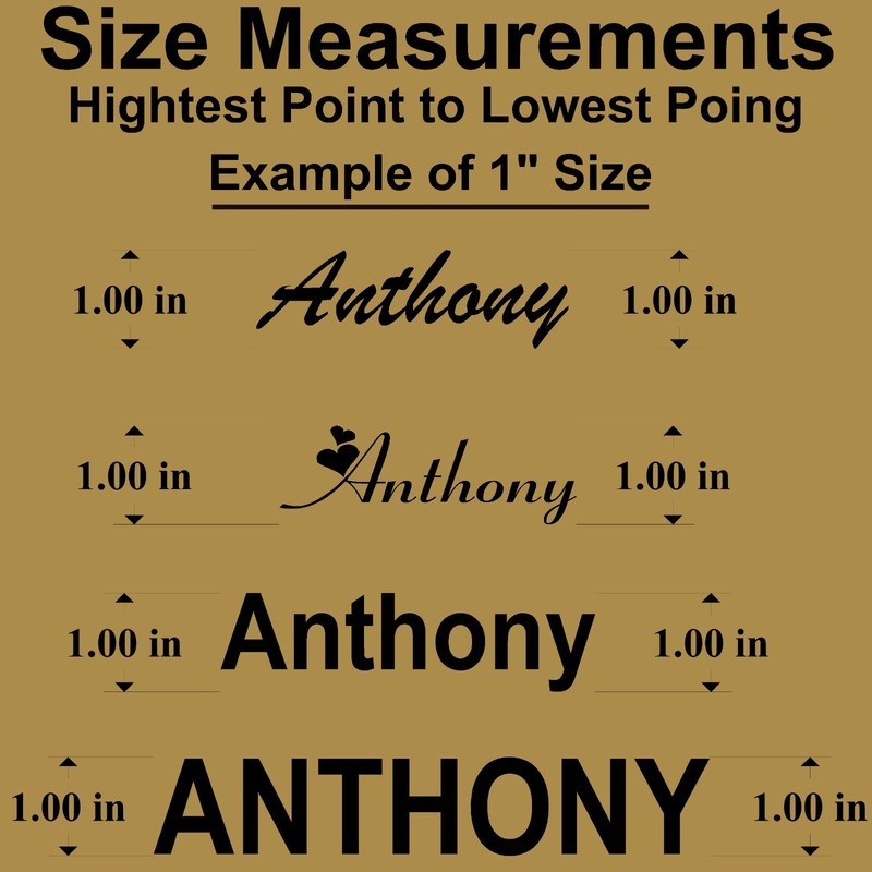 Custom Decal Vinyl Lettering Personalized Business Sign Text Name Vehicle Car gallery