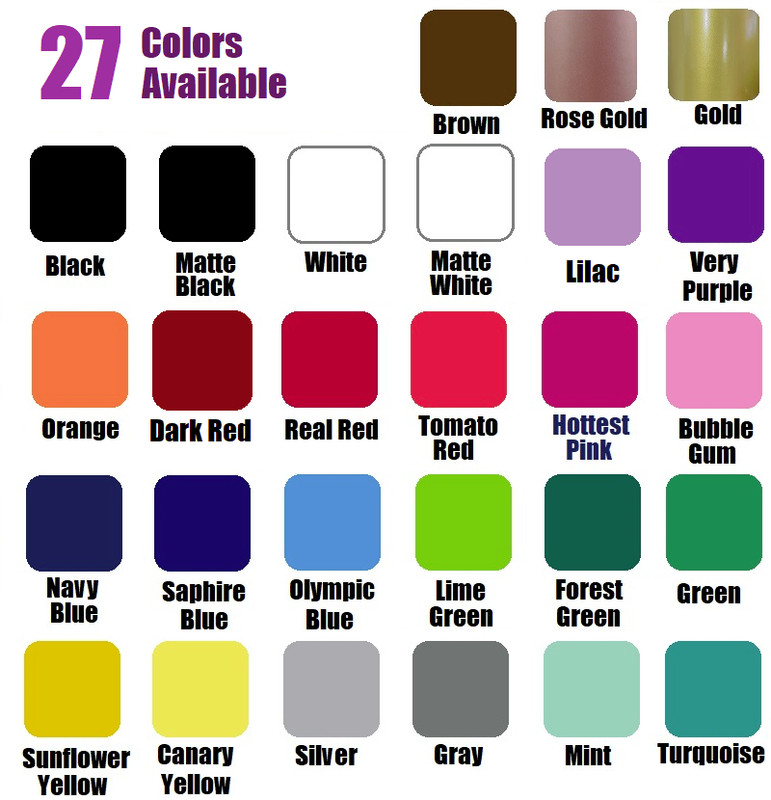 Custom Decal Sticker Vinyl Lettering Personalized Text,Window Wall Car Truck (14 gallery