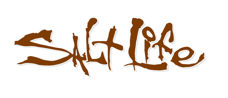 Salt Life Signature - CHOOSE Size & Color - Vinyl Decal Sticker - FREE S/H gallery
